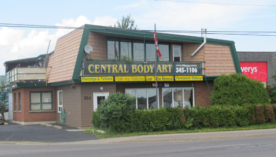 Central Body Art – tattooing : piercing : reiki : ear candling : permanent  make up